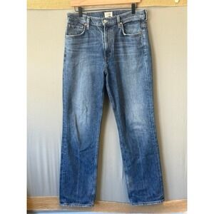 Citizens of Humanity Daphne High Rise Stovepipe Jeans 30 Medium Wash Made in USA